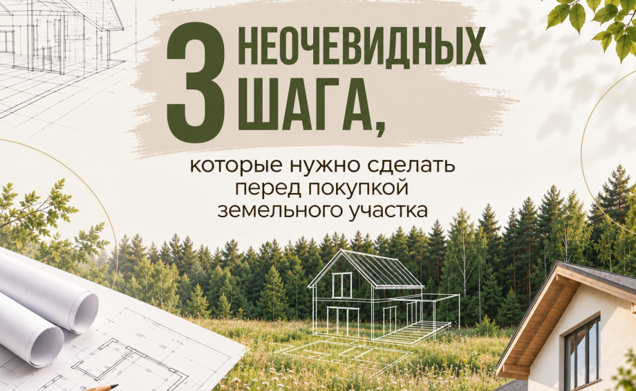 3 неочевидных шага, которые нужно сделать перед покупкой земельного участка